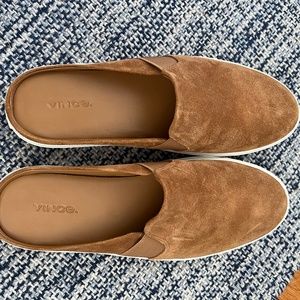 Brand new Suede Vince Slip ons